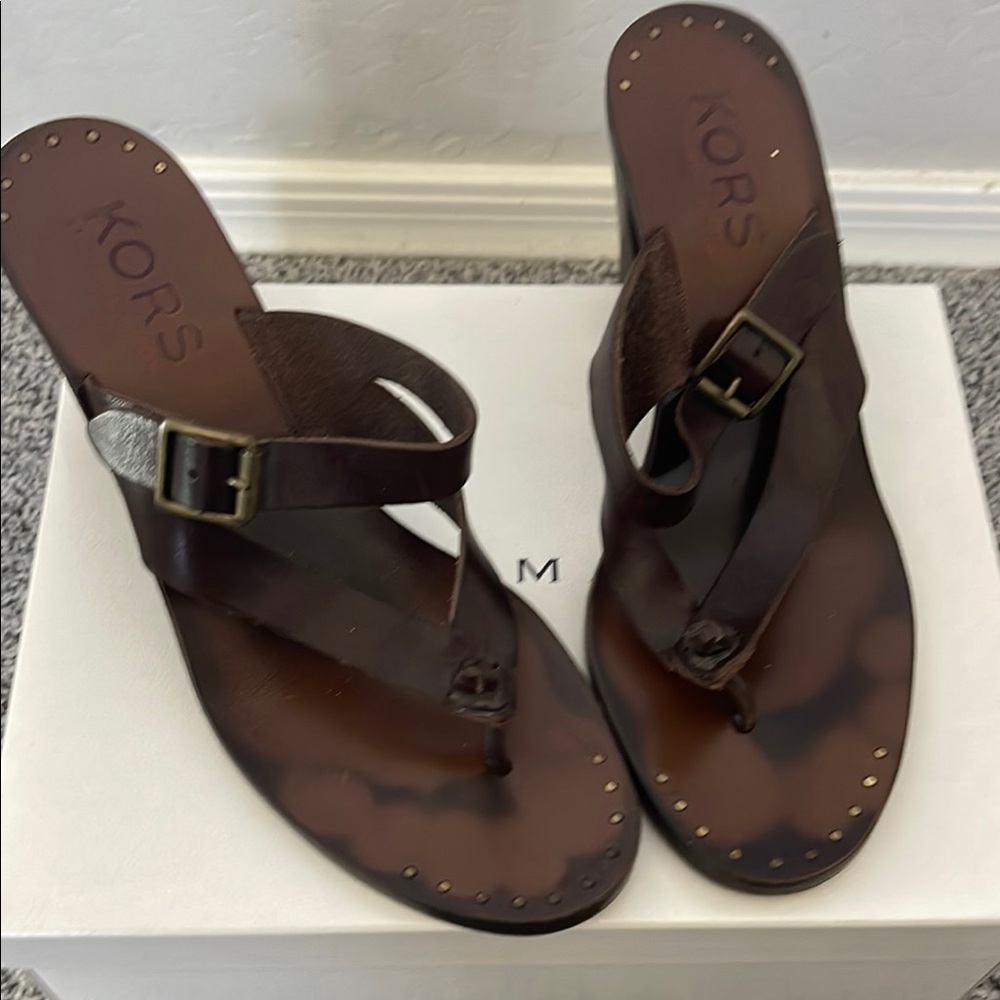 Michael Kors Women's Brown Sandals